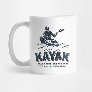 FUNNY KAYAK T-SHIRT PALINDROME  KAYAKING JOKE Mug